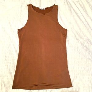 Small silky tank top.